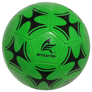 Palloni da <span class=keywords><strong>Calcio</strong></span> Colorati con Motivo Verde/Giallo, Misura Ufficiale 5, con LOGO Personalizzato, per Allenamento e Partite, per Adulti e Bambini - Product Image 3