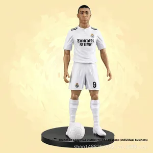 Realistische Fußballstars Cristiano Ronaldo Mbappé PVC-Actionfigur Handgefertigte Puppe Trendiges Spielzeug Dekorationsmodell YTL-FB-020 YANSTAR - Product Image 2
