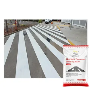 Factory price 16% premixed glass beads glow in the dark road marking paint thermoplastic road marking paint powder for roads