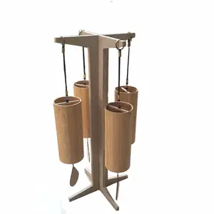 Carillons éoliens en bois santi, cadeaux, découpe <span class=keywords><strong>laser</strong></span>, support de table, décoration de la maison, style de conception DIY Offre Spéciale - Product Image 2