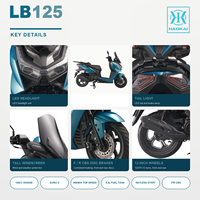 Offre Spéciale – Scooter Automatique 125cc à Essence avec Frein à Disque CBS, Système EFI, Démarrage sans Clé, Norme Euro 5 – Idéal pour Adultes et Trajets Quotidien