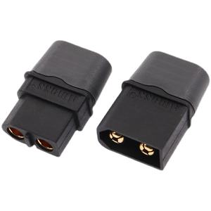 Conectores XT60H-M XT60H-F Serie Latón Negro Macho y Hembra, Par de Módulos de Entrada de Alta Potencia 30A-60A para Modelos RC, Juguetes y Baterías de Litio - Product Image 5