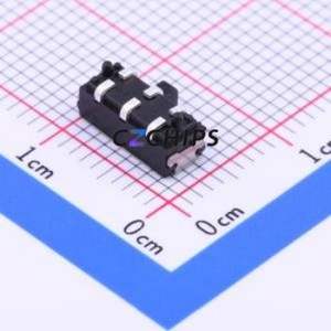 JS202011JAQN Slide Switch SMD Switch Double Pole Double Throw Rectangle Pin Header J-Lead Horizontal Mount - Product Image 2