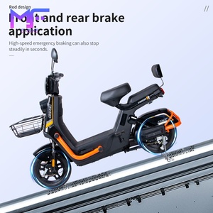 हॉट सेलिंग नई इलेक्ट्रिक साइकिल 350 डब्ल्यू दो सीटर इलेक्ट्रिक स्कूटर वयस्क इलेक्ट्रिक बाइक फैक्ट्री 14 इंच इलेक्ट्रिक साइकिल - Product Image 6