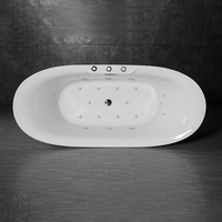 Baignoire à remous intérieure à jets, hydrothérapie, faible bruit, certifiée CUPC CE, OEM ODM, livraison rapide depuis l'entrepôt américain de Gurgle