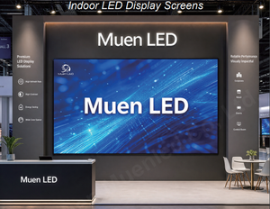 จอแสดงผล LED วิดีโอวอลล์ในอาคาร AISE5 P5 แบบกล่องเรียบง่าย สีสันสดใส สำหรับการประชุม - Product Image 5