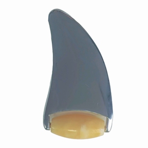 Rouleau facial en alliage de zinc Miliang Jade en forme de corne de bélier - Product Image 4