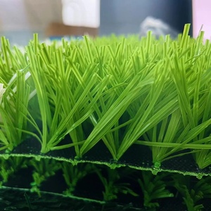 SD Venta caliente 50mm <span class=keywords><strong>Premium</strong></span> Césped <span class=keywords><strong>artificial</strong></span> a prueba de agua Mejor <span class=keywords><strong>precio</strong></span> para campo deportivo de fútbol profesional Muestra gratis disponible - Product Image 2