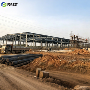 Fabricante de Estructuras Metálicas Pesadas para Producción Industrial, Viga H Seccional, Logística, Q235, Complejo de Múltiples Pisos - Product Image 1
