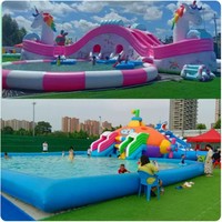 Grande piscine gonflable flottante de 10x10m meilleure piscine de vente gonflable pour jouer