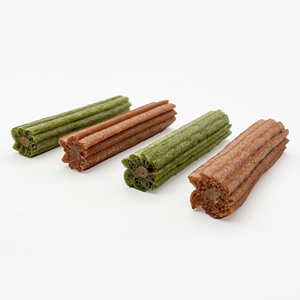 Golosinas para Perros al por Mayor: Barritas Dentales de Carne Inflada Envueltas, Premios para Perros, Snacks para Limpieza <span class=keywords><strong>Dental</strong></span>, Golosinas Masticables Blandas para Mascotas - Product Image 3