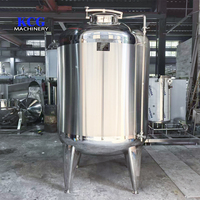 Réservoir de stockage de vin en acier inoxydable, matériau en acier inoxydable 304 de qualité alimentaire, réservoir de fermentation du vin, équipement de fabrication du vin
