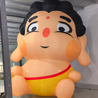 Bouddha Maitreya gonflable très demandé – Décoration événementielle personnalisée de grande envergure, dispositif publicitaire gonflable