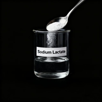 Lactate de sodium de qualité alimentaire, acheter CAS 72-17-3, poudre/liquide de lactate de sodium à 60%
