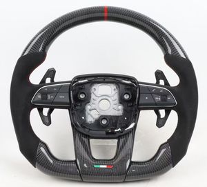 Volant personnalisé en fibre de carbone véritable forgée avec affichage LED pour <span class=keywords><strong>Lamborghini</strong></span> Urus Gallardo Huracan Evo Murcielago - Product Image 6