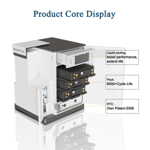 ตู้แบตเตอรี่ลิเธียมไอออนออลอินวัน Renepoly 50kW 120kWh สำหรับระบบพลังงานแสงอาทิตย์เชิงพาณิชย์และอุตสาหกรรม - Product Image 4
