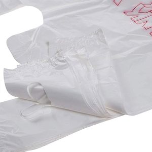 Bolsa de Plástico para Camisetas Personalizable Directo de Fábrica, Resistente a la Humedad, con 'Gracias', para Supermercados y Exposiciones - Product Image 4