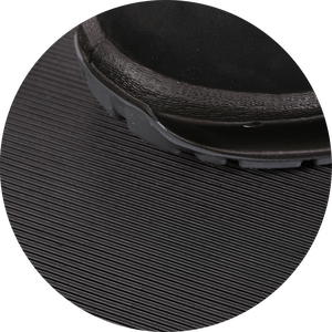 Tappetini a righe sottili neri spessi 3 mm - Product Image 2