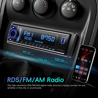 Lecteur MP3 de voiture 4,2 pouces, écran tactile HD, Bluetooth, appels mains libres, égaliseur, radio MP4, lecteur multimédia audio