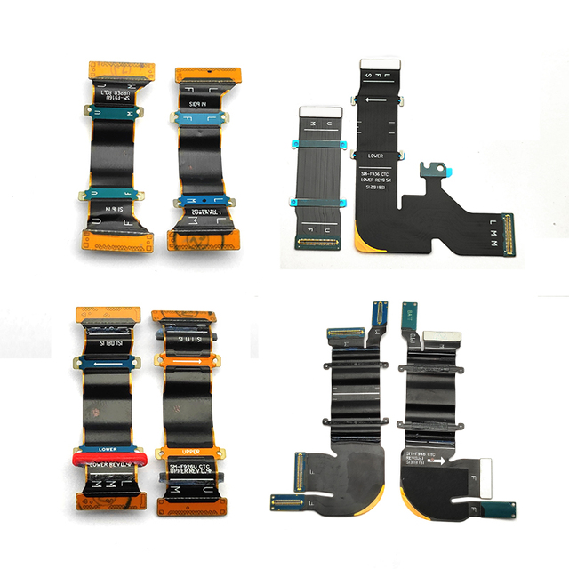 F916 F926 F936B F946 Spin Axis Flex Cable Mobile Phone Motherboard Connector LCD Display Z Fold 2 3 4 5 Flex Cable for Samsung