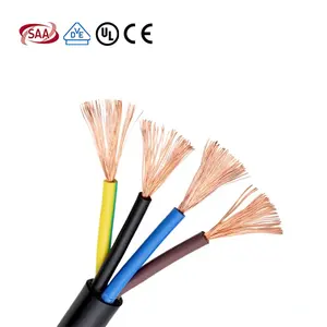 RVV 2 3 4 5 Core H05VV-F Power Cable 0.75mm 1mm 1.5mm 2.5mm 4mm Multi Core Electric Flexible Wire Line Shielded Power Cable