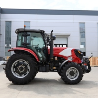 Tracteur agricole 4x4 de 140 CV, très vendu en Chine, équipement agricole, tracteur agricole, machinerie agricole