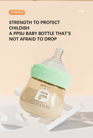 Offre Spéciale – Biberon Anti-colique 120L pour Nouveau-né, Sans BPA, Bouteille d'Eau Multifonctionnelle pour Enfants en Plastique PPSU avec Paille