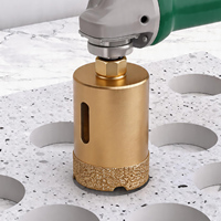 Ouvre-trou diamanté pratique pour carreaux de granit, porcelaine, céramique et marbre