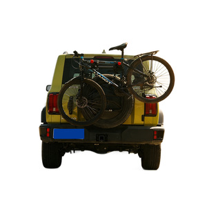 Rak Sepeda Universal untuk Ban Serep SUV, Anti-Goyang, Pemasangan Tanpa Alat, Tanpa Pengeboran, <span class=keywords><strong>Carrier</strong></span> Hitch Belakang - Product Image 4