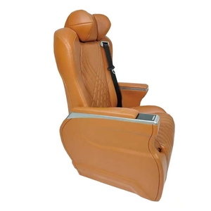 Siège de voiture électrique inclinable en cuir pour AV Alpha Fauteuil VIP inclinable en cuir de luxe haut de gamme - Product Image 4