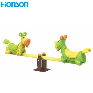 Balançoire en plastique animal pour enfants aire de <span class=keywords><strong>jeux</strong></span> extérieure double siège <span class=keywords><strong>à</strong></span> ressort balançoire <span class=keywords><strong>jeux</strong></span> pour enfants - Product Image 2