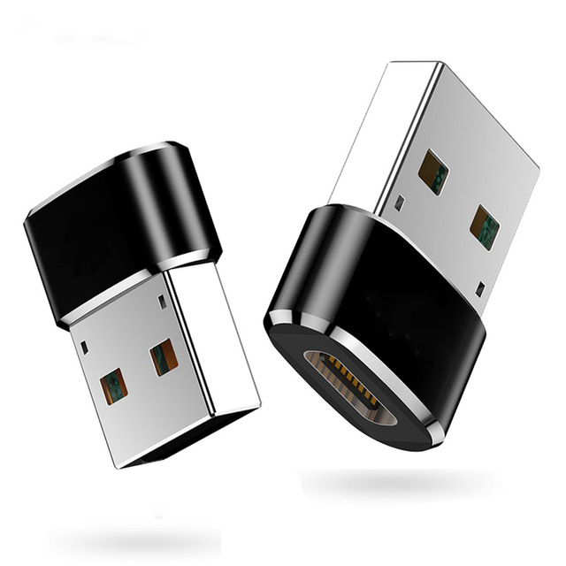 Type C Female to USB2.0 Male Converter Connector OTG Data Fast Charging Type C Adapter