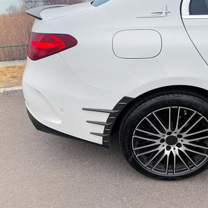 Lame de vent de sourcil de roue de vente directe d'usine noir brillant pour Mercedes Benz classe C W206 2022 + C200 C260 <span class=keywords><strong>C43</strong></span> ligne <span class=keywords><strong>AMG</strong></span> - Product Image 5