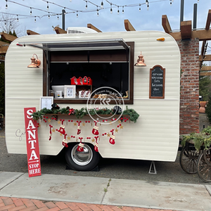 Nuovo Design Chiosco Mobile per Gelati e Cibo da Strada, Rimorchio Cucina Personalizzabile 16ft Certificato CE/DOT - Product Image 3