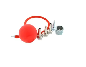 Ensemble d'otoscope et loupe 3,5X Bruenings, forceps manuel en métal, 4 specula, tête d'aspiration, tube en caoutchouc, instruments chirurgicaux de classe II - Product Image 5