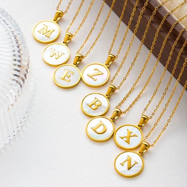 Fashion Jewelry 18k Gold Plated  Chain Necklace Stainless Steel for Women