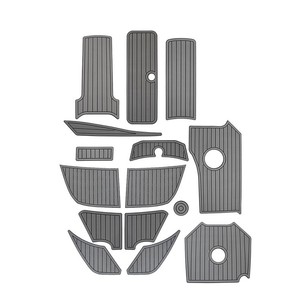 Pavimentazione Marina in Finto Teak, Rivestimento Eva con Adesivo 3M, <span class=keywords><strong>Tappetino</strong></span> in Schiuma EVA Impermeabile per Barche - Product Image 2
