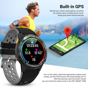 Đồng Hồ Thông Minh M6 GPS Đo Độ Cao Phong Vũ Biểu La Bàn Nhịp Tim Theo Dõi Sức Khỏe SIM GPS Smartwatch - Product Image 3