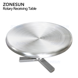 ZONESUN ZS-LP1200L Automatic Stainless Steel Rotary Accumulation Table Sorting <b>Machine</b> for Food <b>Processing</b> Packing <b>Machine</b> - Product Image 2