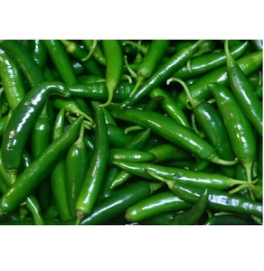 Piment vert frais de qualité supérieure, piment fort, frais de la ferme, qualité export, épice végétale pour la cuisine, le curry, les cornichons, usage quotidien - Product Image 3