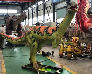 หุ่นจำลองไดโนเสาร์ออร์นิธอมิมัสแบบเคลื่อนไหวได้เหมือนจริง ควบคุมด้วยรีโมทคอนโทรล มีจำหน่าย - Product Image 4