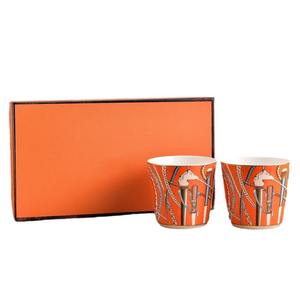 Tasse rétro simple à tenir à la main, idéale pour la maison, le bureau, le thé de l'après-midi, ou comme cadeau de mariage ou de banquet. - Product Image 5