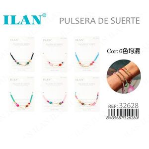 Braccialetto Portafortuna Ilan in 6 Colori Assortiti - Product Image 1