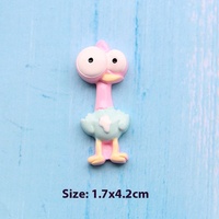 Zoo Résine Charmes Flamingo Lion Girafe Animal DIY Téléphone Cas Cheveux Accessoires