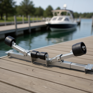 Soporte inferior para remolques de embarcaciones con rodillos de quilla - Product Image 2