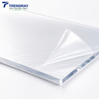 Vente en gros de plaques PC monobloc transparentes 1220x1400x30mm, panneaux en polycarbonate vierge monobloc pour vitrage de bâtiment, OEM pris en charge