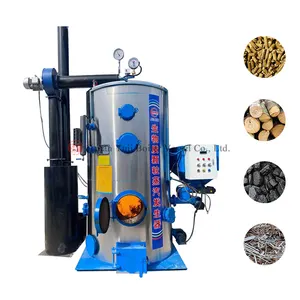 400kg 500kg Small Scale Wood Biomass Steam Boiler for Dyeing