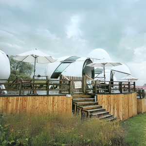 Technologie Maison aux œufs Capsule spatiale Prix <span class=keywords><strong>de</strong></span> gros Salle <span class=keywords><strong>de</strong></span> soleil en fibre <span class=keywords><strong>de</strong></span> verre Chambre étoilée Maison mobile B & B Scenic Spot Fabricant - Product Image 3