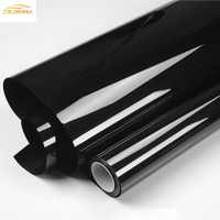 Vinilo de Alta Calidad para Envoltura de Autos, Brillante, Impermeable, Negro, para Cambiar el Color de Todo el Vehículo