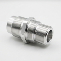 Pièces tournées filetées en aluminium usinées CNC de haute précision, anodisées, sur mesure, pour matériel mécanique, électronique, robotique, électroérosion à fil